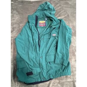 american eagle outfitters ae Active Sportperformance jacket vintage Mens S Green